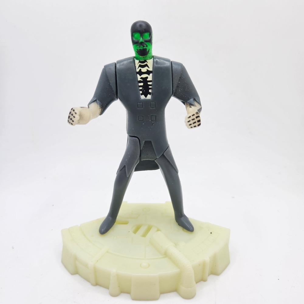 2000 Burger King Batman Beyond Blight DC Comics Figure Toy w/ Base Happy Meal